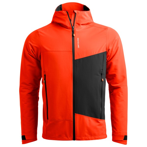 Ortovox - Seceda Softshell Jacket - Softshelljacke Gr XL rot von Ortovox