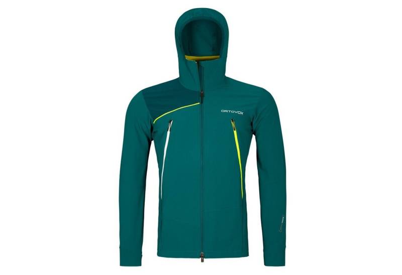 Ortovox Softshelljacke PALA HOODED JACKET Man pacific green von Ortovox