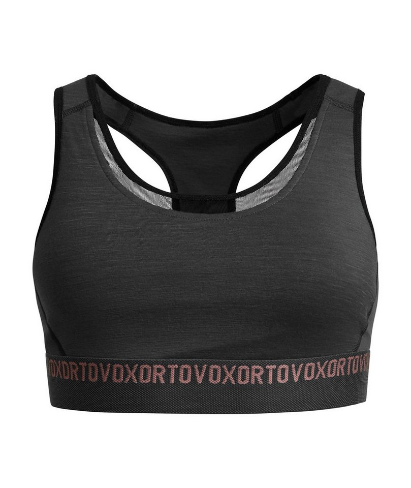 Ortovox Sport-Bustier 185 ROCK'N'WOOL SPORT TOP Damen Bustier schwarz Ortovox Sport-Bustier 185 ROCK'N'WOOL SPORT TOP Damen Bustier schwarz von Ortovox