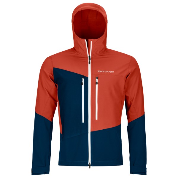 Ortovox - Westalpen Softshell Jacket - Softshelljacke Gr L rot von Ortovox