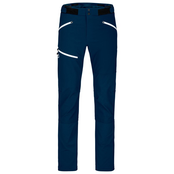 Ortovox - Westalpen Softshell Pants - Tourenhose Gr S blau von Ortovox