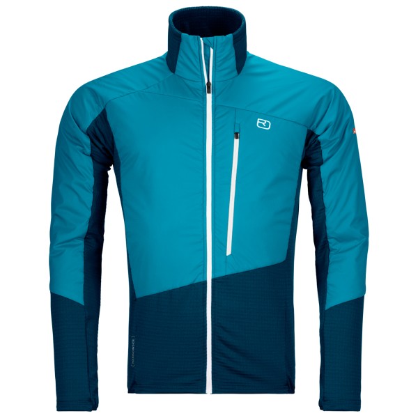 Ortovox - Westalpen Swisswool Hybrid Jacket Gr L blau/türkis von Ortovox