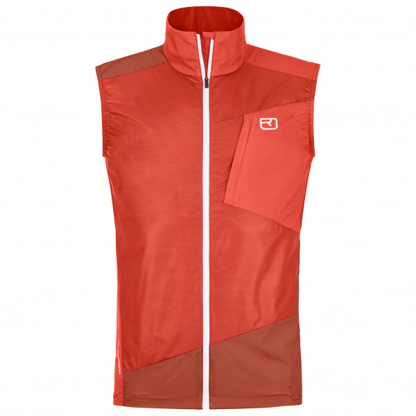 Ortovox - Windbreaker Vest - Windweste Gr S rot von Ortovox