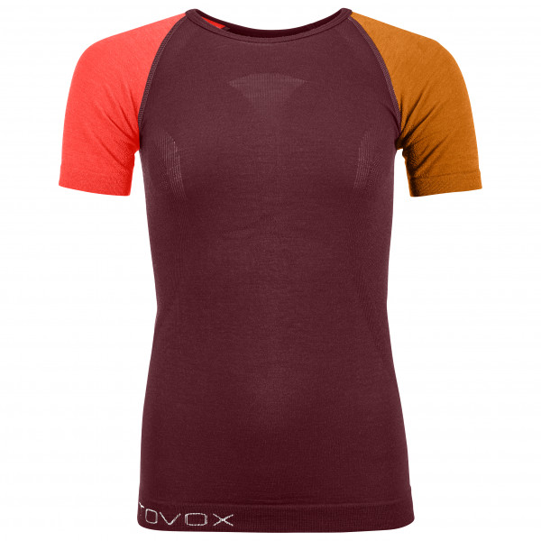 Ortovox - Women's 120 Comp Light Short Sleeve - Merinounterwäsche Gr L rot von Ortovox