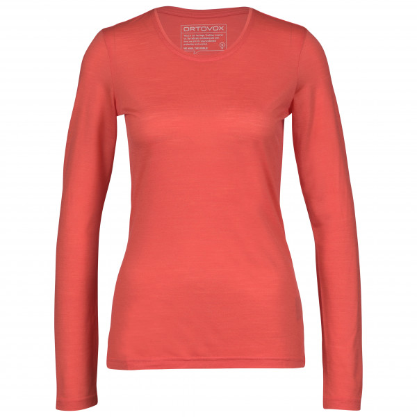 Ortovox - Women's 150 Cool Clean L/S - Merinoshirt Gr L rot von Ortovox