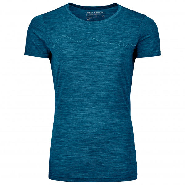 Ortovox - Women's 150 Cool Mountain - Merinoshirt Gr S blau von Ortovox