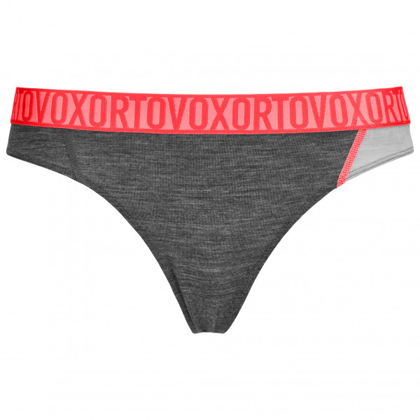 Ortovox - Women's 150 Essential Thong - Merinounterwäsche Gr L grau von Ortovox