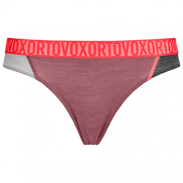 Ortovox - Women's 150 Essential Thong - Merinounterwäsche Gr S rot von Ortovox