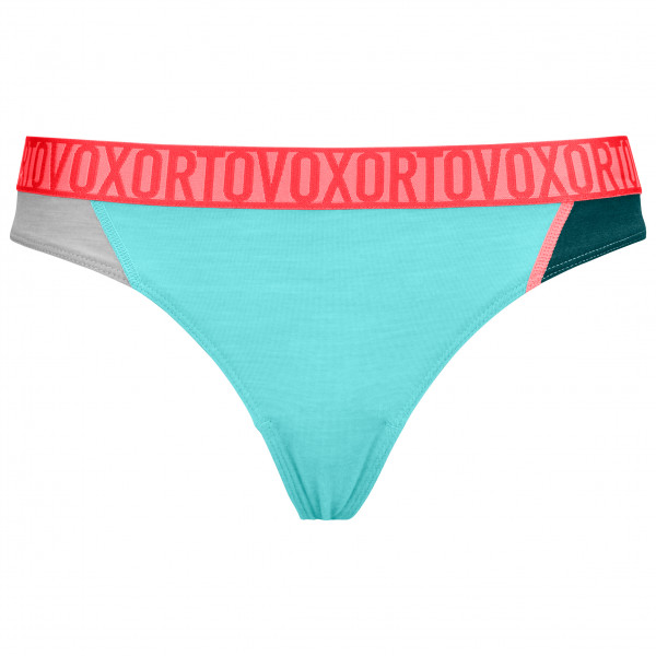 Ortovox - Women's 150 Essential Thong - Merinounterwäsche Gr S türkis von Ortovox