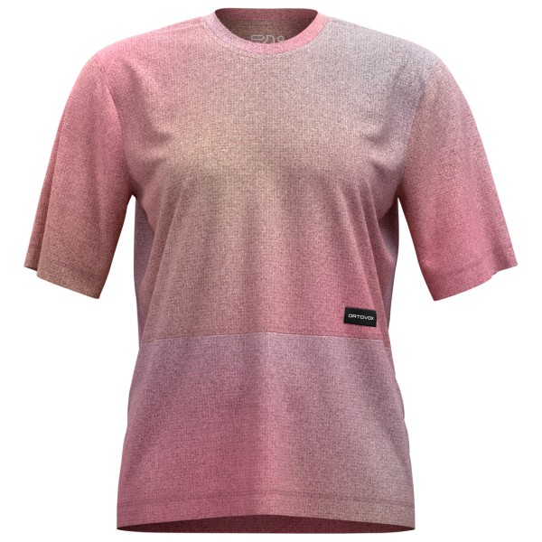 Ortovox - Women's 185 Merino Patch Print TS - Merinoshirt Gr M rosa von Ortovox