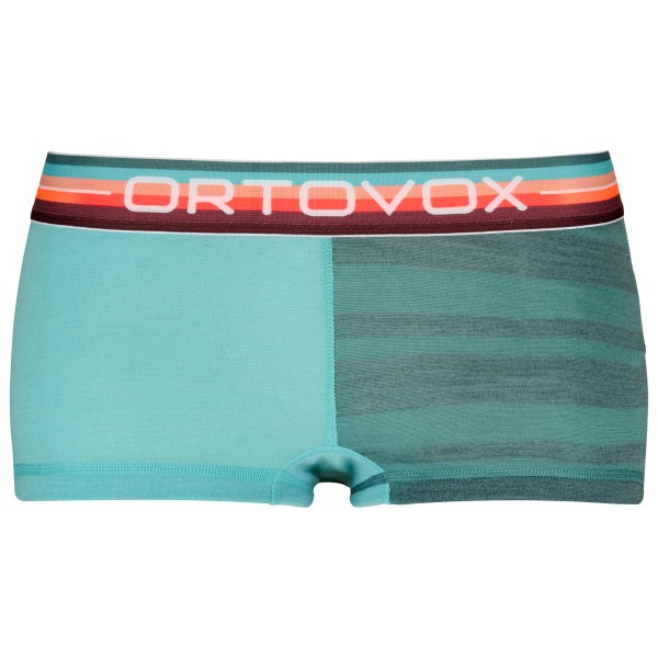 Ortovox - Women's 185 Rock'N'Wool Hot Pants - Merinounterwäsche Gr M türkis von Ortovox