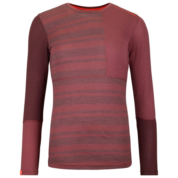 Ortovox - Women's 185 Rock'N'Wool Long Sleeve - Merinounterwäsche Gr S rot von Ortovox