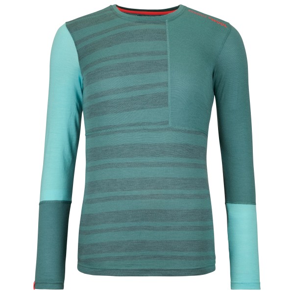 Ortovox - Women's 185 Rock'N'Wool Long Sleeve - Merinounterwäsche Gr S türkis Ortovox - Women's 185 Rock'N'Wool Long Sleeve - Merinounterwäsche Gr S türkis von Ortovox