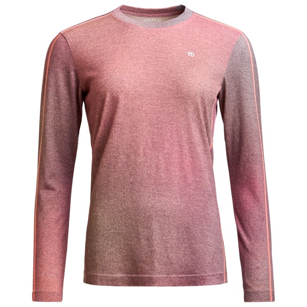 Ortovox - Women's 185 Rock'N'Wool Print L/S - Merinounterwäsche Gr M rosa von Ortovox