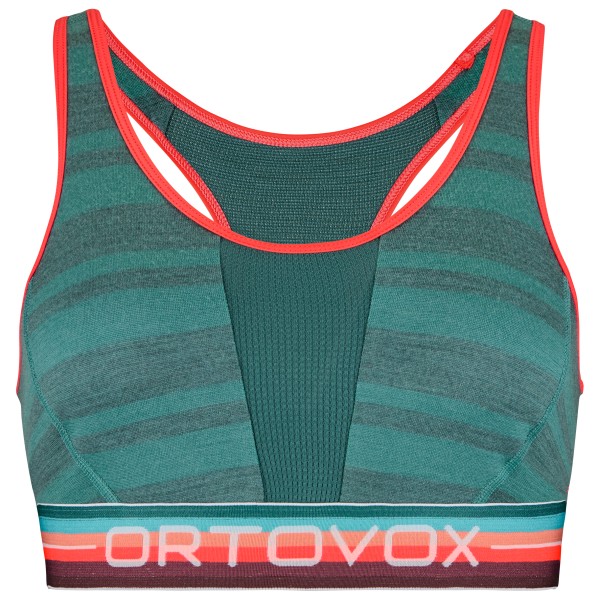 Ortovox - Women's 185 Rock'N'Wool Sport Top - Merinounterwäsche Gr S türkis von Ortovox