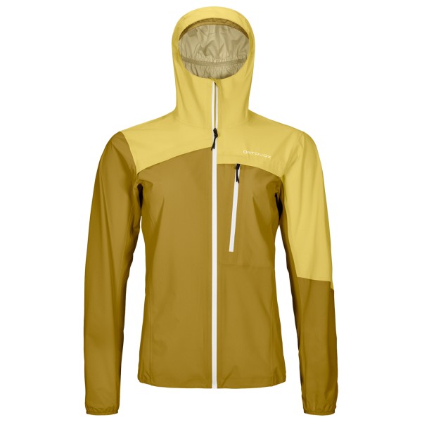 Ortovox - Women's 2.5L Civetta Jacket - Regenjacke Gr M gelb von Ortovox