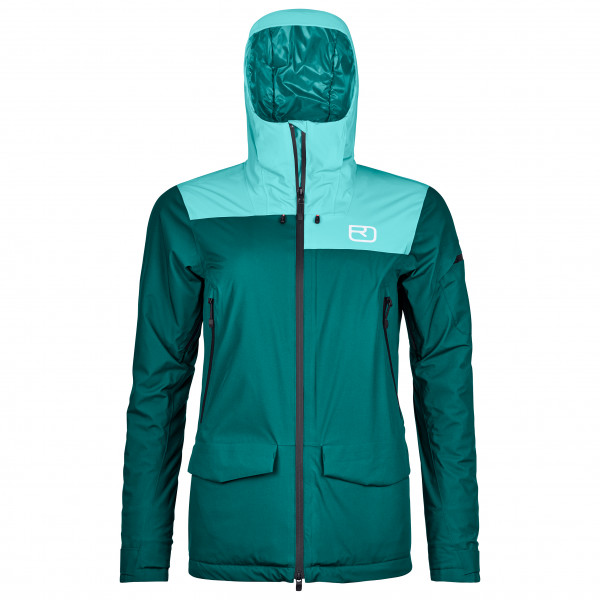 Ortovox - Women's 2L Swisswool Sedrun Jacket - Skijacke Gr XS türkis von Ortovox