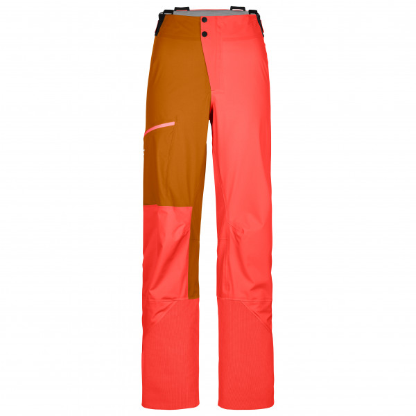 Ortovox - Women's 3L Ortler Pants - Tourenhose Gr M - Regular;S - Regular;XL - Regular blau;rot;türkis/blau von Ortovox