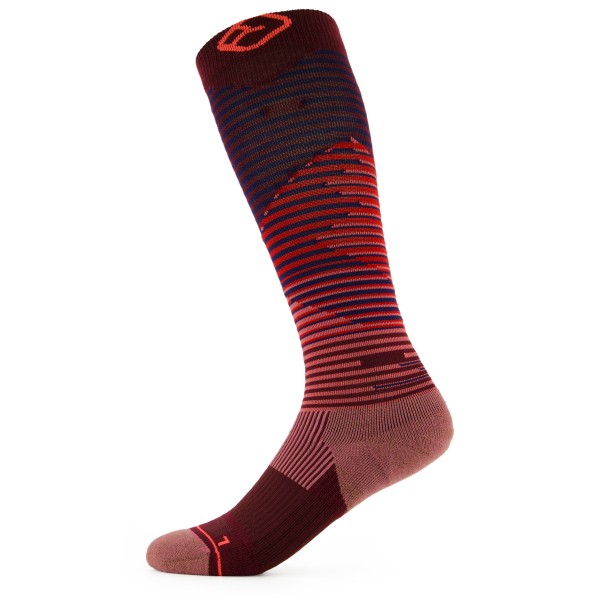 Ortovox - Women's All Mountain Long Socks - Merinosocken Gr 39-41 rot von Ortovox