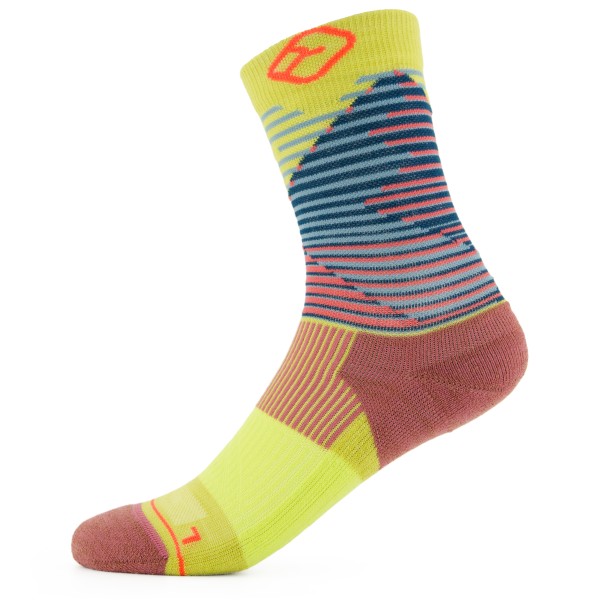 Ortovox - Women's All Mountain Mid Socks - Merinosocken Gr 35-38;39-41;42-44 bunt;rot;türkis von Ortovox