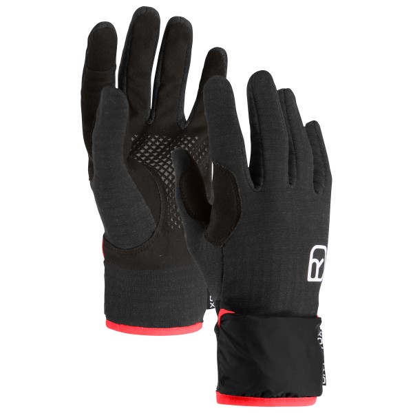 Ortovox - Women's Fleece Grid Cover Glove - Handschuhe Gr L schwarz von Ortovox