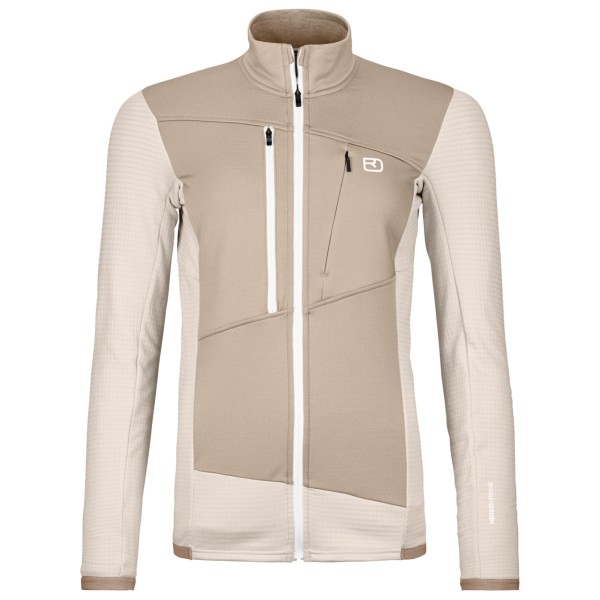 Ortovox - Women's Fleece Grid Jacket - Fleecejacke Gr M beige von Ortovox