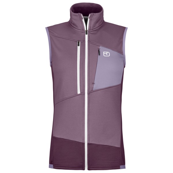 Ortovox - Women's Fleece Grid Vest - Fleeceweste Gr M lila von Ortovox