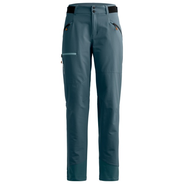 Ortovox - Women's Seceda Softshell Pants - Softshellhose Gr M - Regular blau von Ortovox
