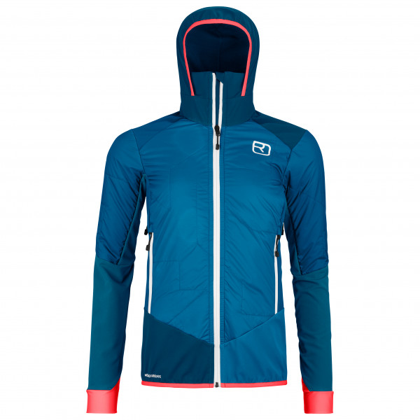 Ortovox - Women's Swisswool Col Becchei Hybrid Jacket - Softshelljacke Gr M blau von Ortovox