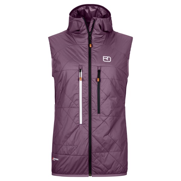 Ortovox - Women's Swisswool Piz Boè Vest - Wollweste Gr M lila von Ortovox