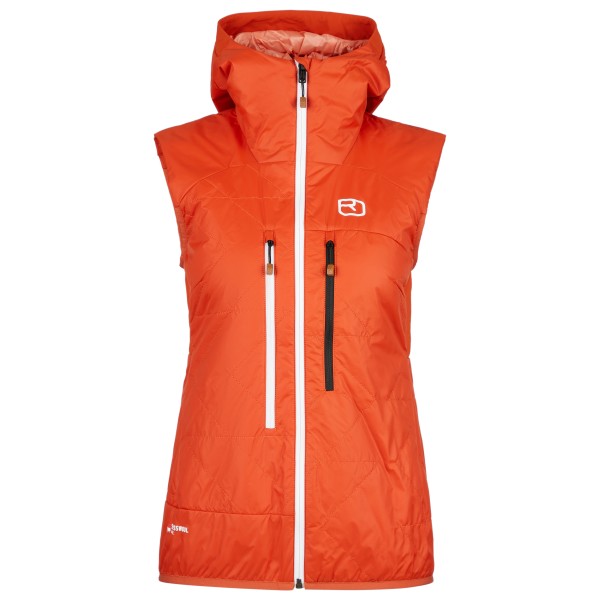 Ortovox - Women's Swisswool Piz Boè Vest - Wollweste Gr XS rot von Ortovox