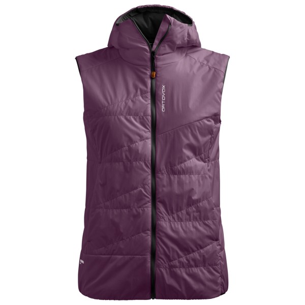 Ortovox - Women's Swisswool Piz Duan Vest - Merinoweste Gr M lila von Ortovox