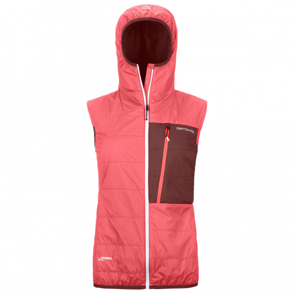 Ortovox - Women's Swisswool Piz Duan Vest - Wollweste Gr M rot von Ortovox