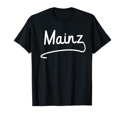 Mainz Tshirt für Damen Herren Geschenk T-Shirt von Ortsnamen Stadt T-Shirts