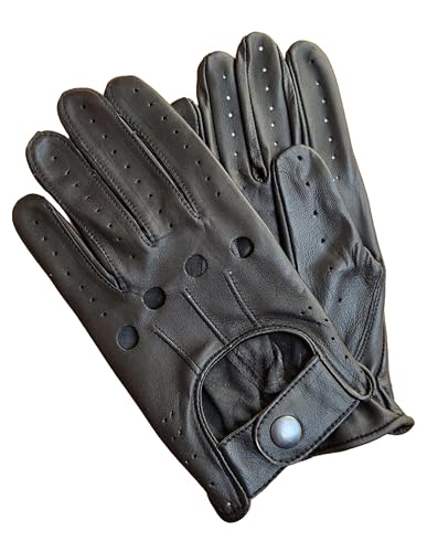 Oryx Sports Fahrhandschuhe für Herren – Herren-Fahrhandschuhe – Auto-Fahrhandschuhe – Fahrhandschuhe (Black, S) von Oryx Sports