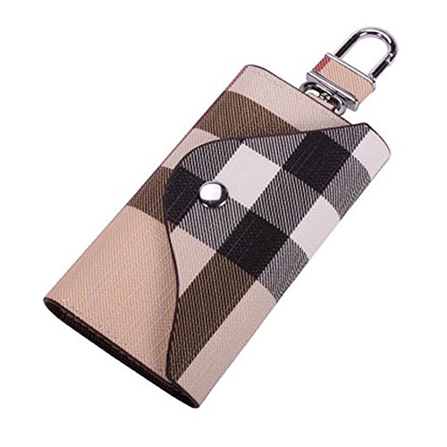 OsAtNb Key Organizer Schlüsseletui Leder Herren Damen Schlüsseltasche Autoschlüssel Halter Funktional Praktisch Schlüsselbeutel Schlüsselanhänger Geldbörse für 6 Schlüssel Kartenhalter (Beige) OsAtNb Key Organizer Schlüsseletui Leder Herren Damen Schlüsseltasche Autoschlüssel Halter Funktional Praktisch Schlüsselbeutel Schlüsselanhänger Geldbörse für 6 Schlüssel Kartenhalter (Beige) von OsAtNb