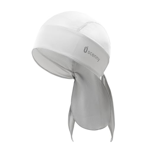 Oscenny Bandana Mütze,Amerikaner Coolmax Leichtes Perforiertes Material,Schnell Trocknend Feuchtigkeitsableitend Windschutz Sonnenschutz Fahrradmütze Laufen Motorrad Mütze von Oscenny