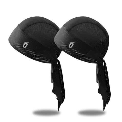 Oscenny Kopftuch,Leichtes Perforiertes Material Schnell Trocknend Kopfbedeckung Sonnenschutz Radfahren Laufen Motorrad Mütze von Oscenny