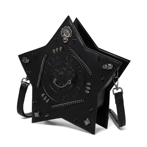 Osdhezcn Messengers Bag Leder Vintage Aktentaschen Steampunk Umhängetasche Schultertasche Schulranzen Damen Gothic Kostüme Zubehör Vintage Schulranzen Tasche Aktentaschen von Osdhezcn