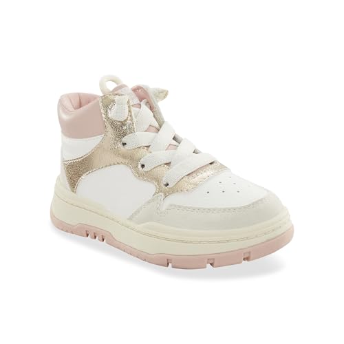 OSHKOSH B'GOSH Unisex-Kinder Charlotte Sneaker, weißgold OSHKOSH B'GOSH Unisex-Kinder Charlotte Sneaker, weißgold von OshKosh B'Gosh