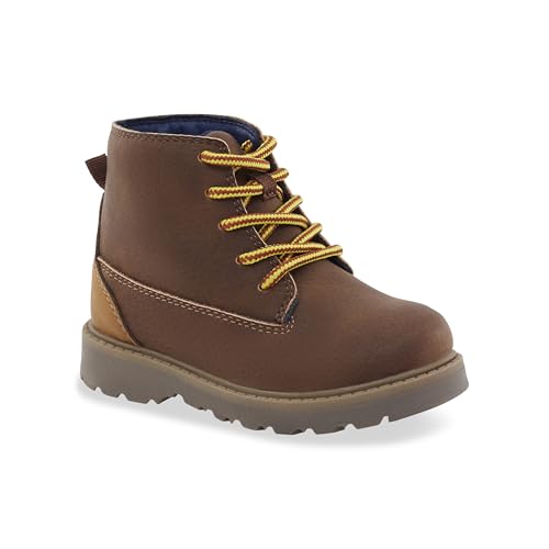 OSHKOSH B'GOSH Unisex-Kinder Tierra Mode-Stiefel, Braun von OshKosh B'Gosh