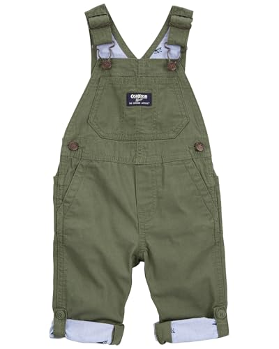 OshKosh B'Gosh Overall für Kinder, Grün (Green Canvas), 9 Meses von OshKosh B'Gosh