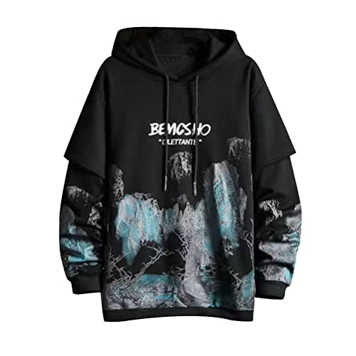 Osheoiso Techwear Japanischer Harajuku Herren Drucken Kapuzenpullover Hip Hop Hoodie Plus Fleecepullover Teenager Hoodie Sweatshirt Lose Pullover Oversized H Schwarz L Osheoiso Techwear Japanischer Harajuku Herren Drucken Kapuzenpullover Hip Hop Hoodie Plus Fleecepullover Teenager Hoodie Sweatshirt Lose Pullover Oversized H Schwarz L von Osheoiso