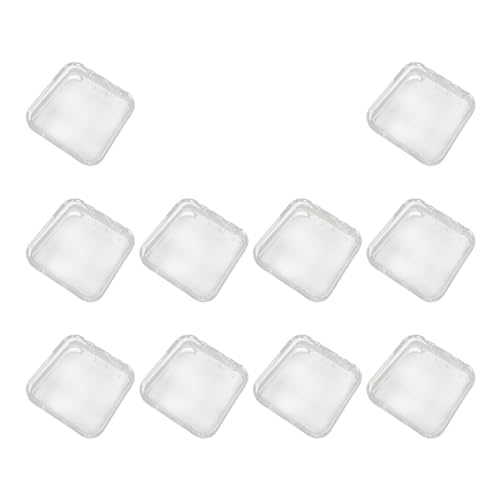 Oshhni 10 Stück Press-on-Nagel-Verpackungsboxen, große Nagel-Organizer, tragbarer Nagelspitzen-Display-Halter für die geschäftliche Nagelpräsentation, transparent, xl von Oshhni