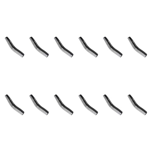 Oshhni 12 Stücke feines und breites Zahnhaar Kammstylingkämme 6,89 Zoll schwarzer Premium für Männer, Frauen zum Entwirrigen des Schneidens Abschied von Oshhni