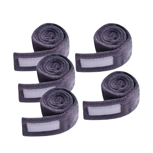 Oshhni 5Pcs Absorbent Stirnband SPA Haar Band Haar Styling Band Dauerwelle Stirnband für Waschen Gesicht, Grau Oshhni 5Pcs Absorbent Stirnband SPA Haar Band Haar Styling Band Dauerwelle Stirnband für Waschen Gesicht, Grau von Oshhni