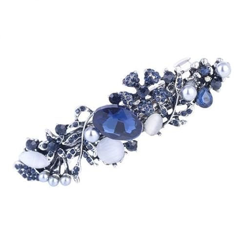 Oshhni 6x Funkelnde Haarspangen Mode Haarspangen Dekorative Bling Diamant Haarnadeln Strass Clips Haarschmuck für Frauen von Oshhni