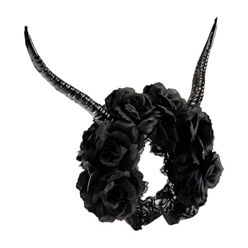Oshhni Antilopenhorn-Stirnband, Cosplay, Halloween, Kopfbedeckung, Gothic, Party-Bevorzugung, Foto-Requisiten, Haarband für Bühnenauftritte, Karneval Oshhni Antilopenhorn-Stirnband, Cosplay, Halloween, Kopfbedeckung, Gothic, Party-Bevorzugung, Foto-Requisiten, Haarband für Bühnenauftritte, Karneval von Oshhni