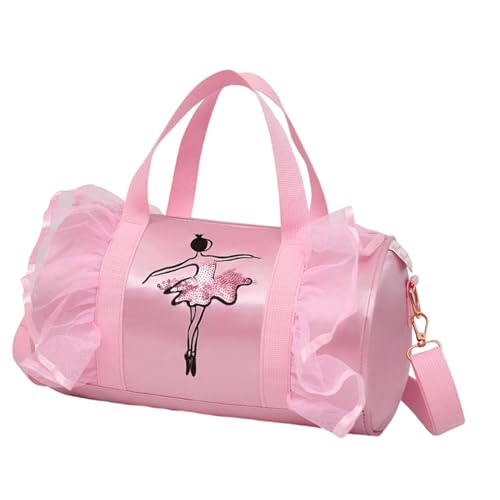 Oshhni Ballett-/Tanztasche, Ballerina-Reisetasche, leichte Tutu-Kleidertasche für Kinder, zum Wandern, Turnen, Tanzen, als Geschenk zum Kindertag, B2 von Oshhni