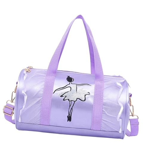 Oshhni Ballett-/Tanztasche, Ballerina-Reisetasche, leichte Tutu-Kleidertasche für Kinder, zum Wandern, Turnen, Tanzen, als Geschenk zum Kindertag, C von Oshhni